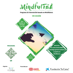 Cartel de la formación MindfulTEA Módulo para padres y madres
